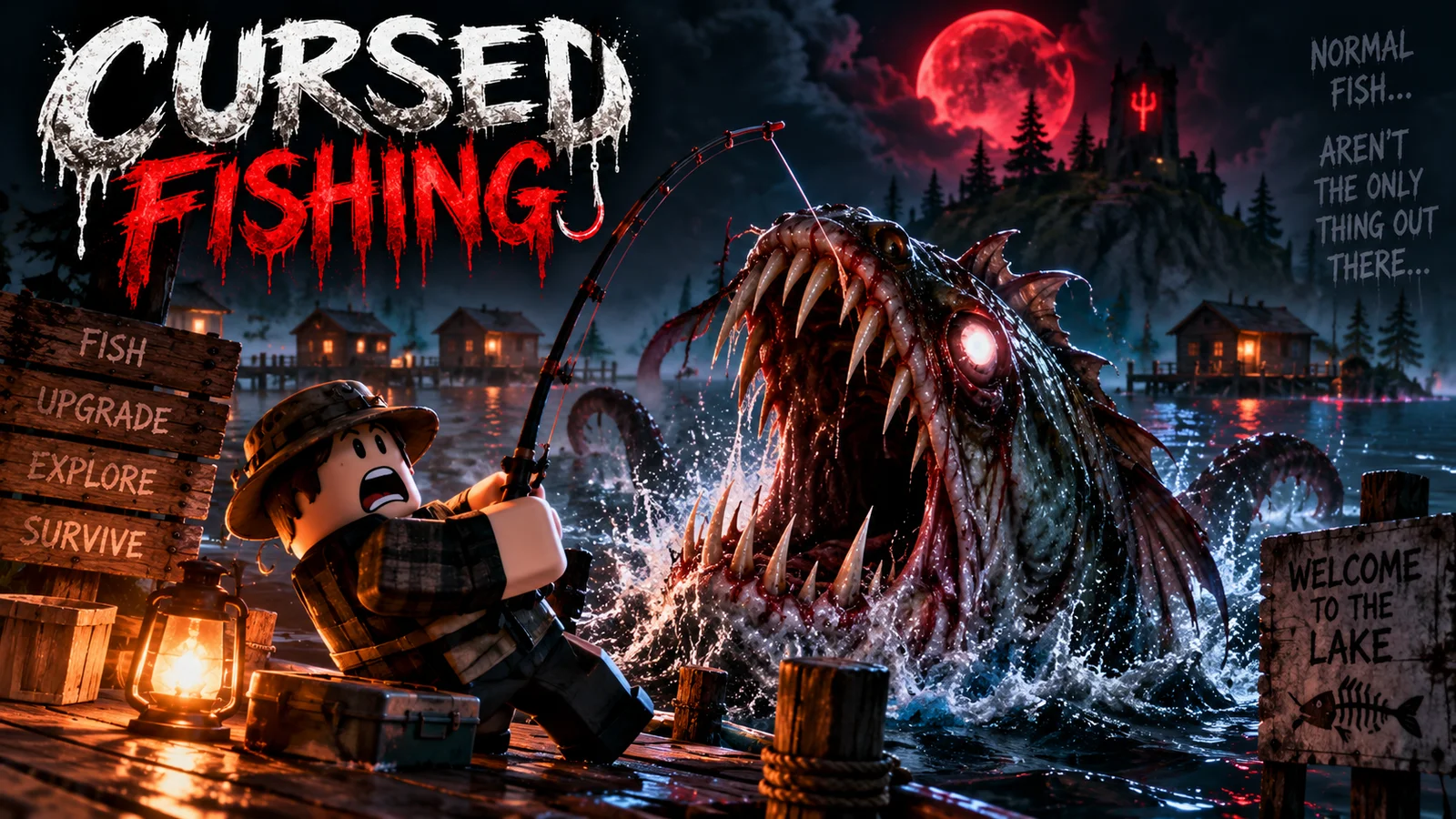 Cursed Fishing official game artwork