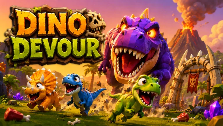 Dino Devour official game artwork