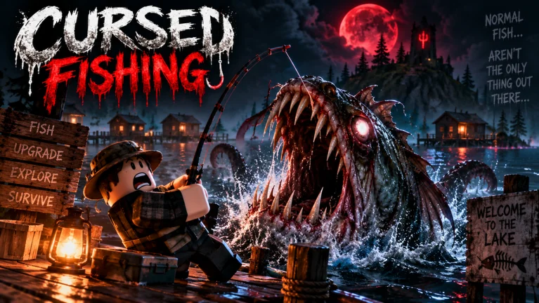 Cursed Fishing official game artwork